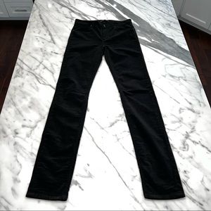 Monfrere Greyson Skinny Velvet Noir (Likee new w/Tags) - 30